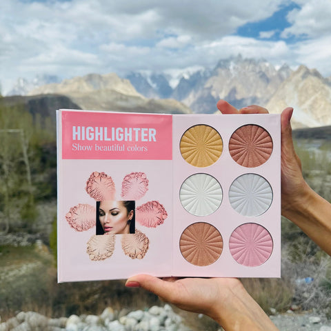 Mocmallure Makeup Book Palette - 4 In 1